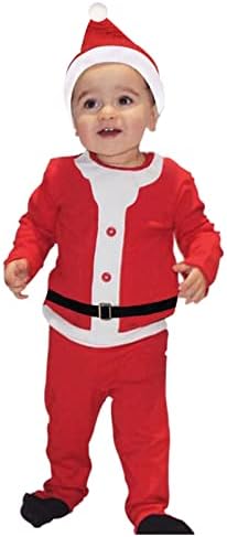 childrens Christmas Outfit Santa Claus Santa hat and Santa T-shirt Santa Pantsriage