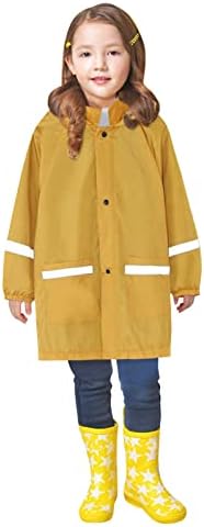 Lightweight Windbreaker Rain Jacket for Kids - Durable Waterproof