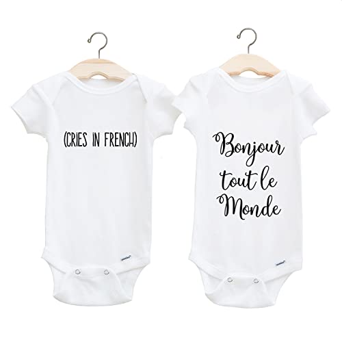 French Bodysuit Gift Set - Bonjour Tout Le Monde
