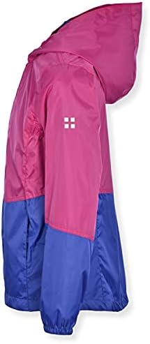 Swiss Alps Girls Lightweight Foldable Rain Jacket
