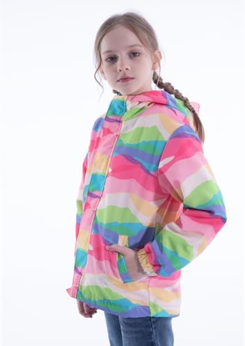 Comfortable and Water-Resistant Rain Jacket for Kids - Girls
