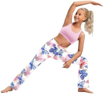Floral Printed Yoga Pants for Toddler Girls