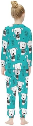 Meiko Girls Pajama Set applying theme