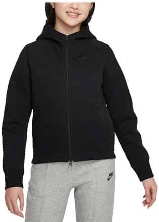 Nike Girls NSW Tech Fleece Full Zip Hoodie Little KidsBig Kids