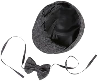 Matissa Flat Cap Bow Tie Set for Babies
