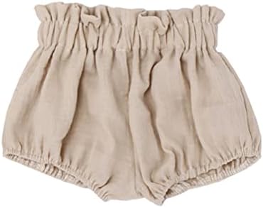 RUKOSU Baby Girl Ruffle Cotton Gauze Bloomers Shorts