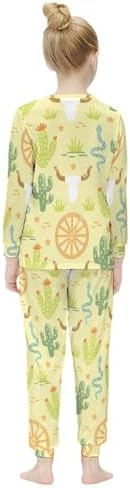 Meiko Girls Thermal Underwear Set - Soft Warm Stretch Fit