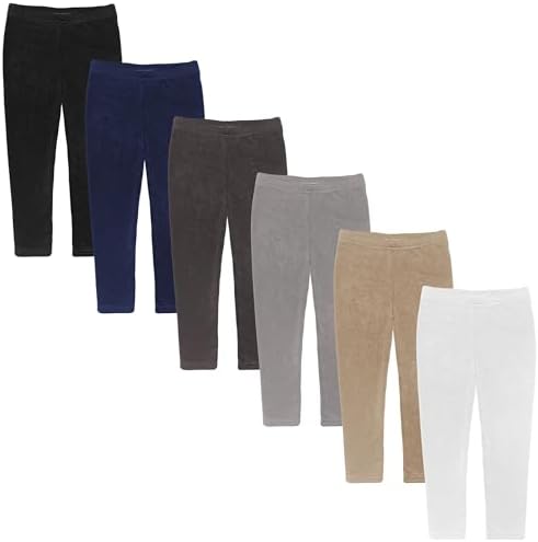 Comfortable Kids Leggings Unisex 6-Pack