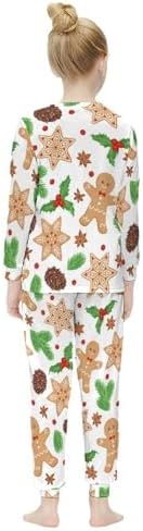 Perfect Christmas Match Soft Thermal Underwear Set for Girls