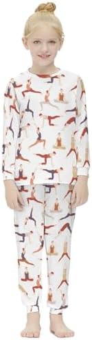 Meiko Girls Soft Base Layer Pants Set