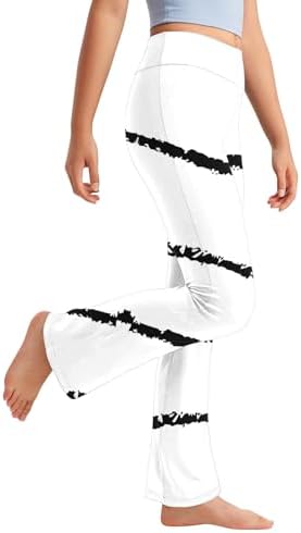 Comfortable Toddler Girls Striped Yoga Pants