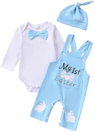 GOLLUNER Cute Baby Romper Pants Set Soft Gentle for Newborns