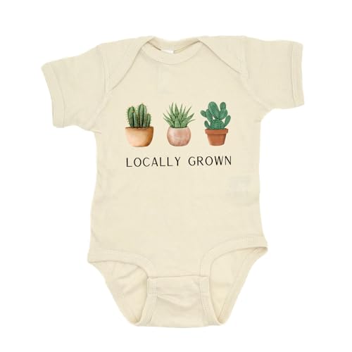 Handmade Locally Grown Infant Onesie