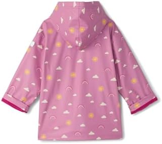 Water-Resistant Zip-Up Rain Jacket