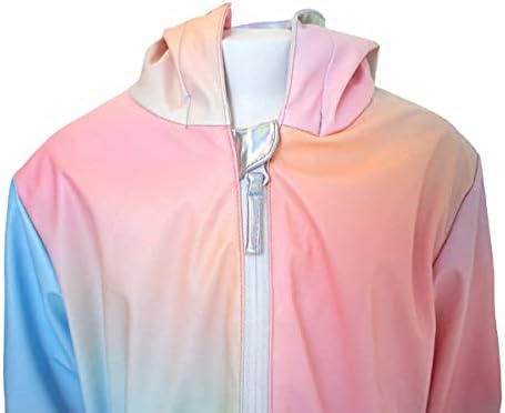 Perfect Girls Ombre Rainbow Rain Coat Iridescent by Western Chief US Made