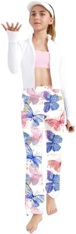 Floral Printed Yoga Pants for Toddler Girls