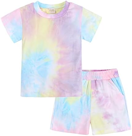 Tie-Dye Tie Sets for Boys Girls Boys Toddler Clothing Girls Sets