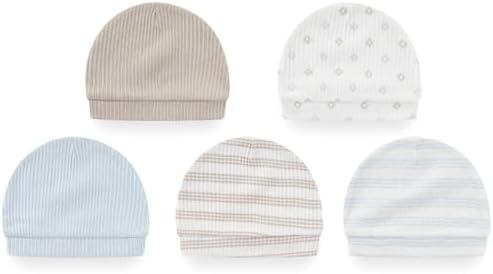 Mamika Cotton Baby Essentials - Caps Mittens Socks Set for Newborns