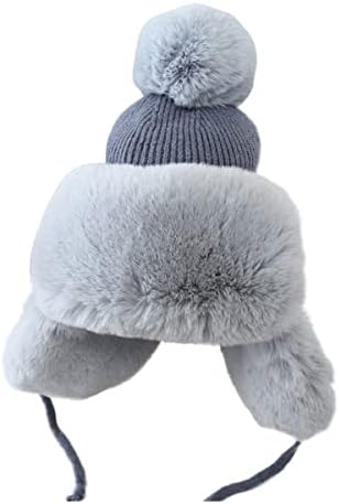 Unisex Baby Winter Warm Beanie Hat with Earflaps for Kids