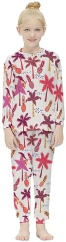 MEIKKO Girls Thermal Underwear Set