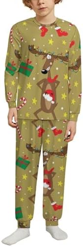 Cute Christmas Cats Thermal Underwear for Kids