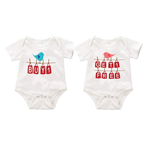 Handmade Baby Dual Twins Romper Set FAAComfort Style Best Give US Today