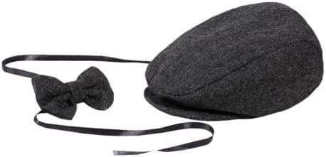 Matissa Flat Cap Bow Tie Set for Babies