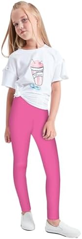 LUouse Cute Printed Leggings for Girls