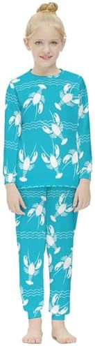 Girls Thermal Underwear Set Soft Trendy Perfect for Daily Sports Use