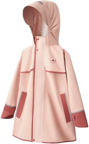 Lightweight Child Raincoat for Girls waterproof
