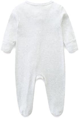 100 Organic Cotton Baby Romper - SoftComfortable Durable for Newborns