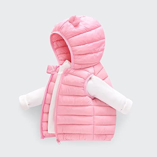 Cartoon Bear Ears Puffer Vest