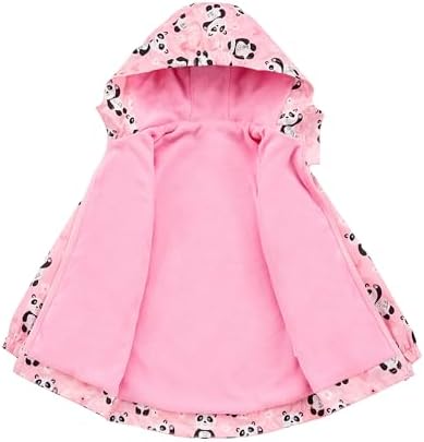 C2M Girls Boys Rain Jacket Waterproof