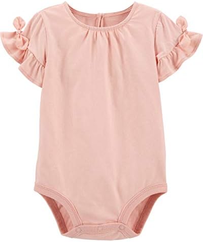 Cuddle Up with FlightDetail - Short-Sleeve Bodysuit for Baby Girls