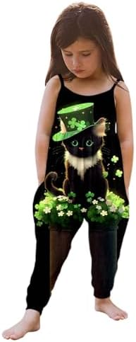 St Patricks Day Toddler Girl Outfit Set - Fun for Communication Fashion