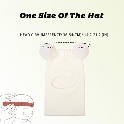 ENBAOHUI Baby Winter Hats Scarves 2 Packs for Kids