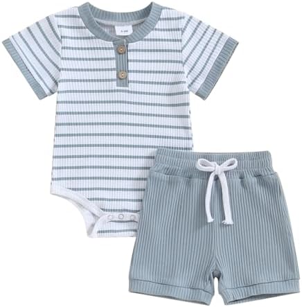 Adorable 2-Piece Romper Set for Baby