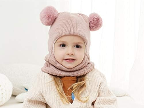 GZMM Baby Winter Hat Scarf Set - Cozy Coats for Toddler Girls