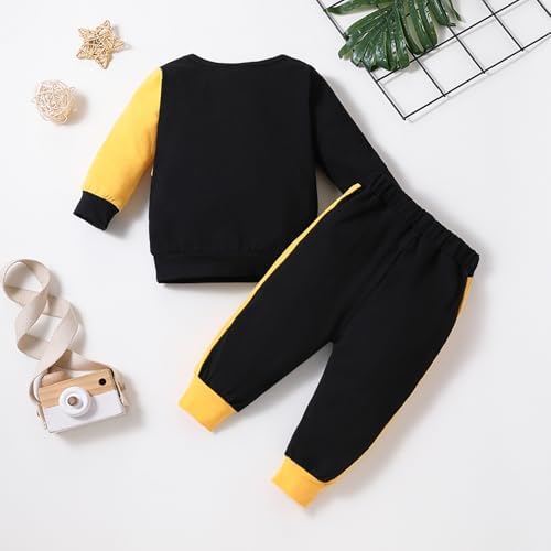 Yvowming Fall Truck Print Set for Babies