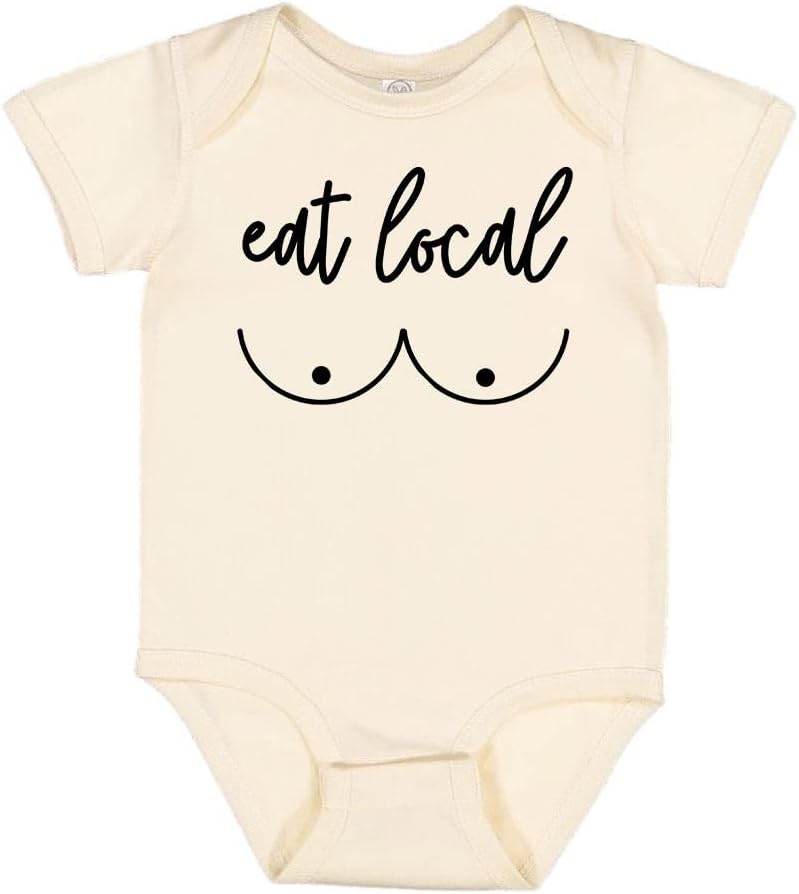 TATY Kids Eat Local RamBo onesie for breastfed babies