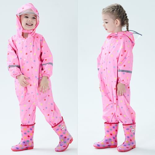 Fewlby toddler rain jacket waterproof