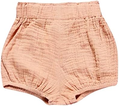 5-Piece EISHOW Baby Cotton Linen Blend Stripe Harem Shorts