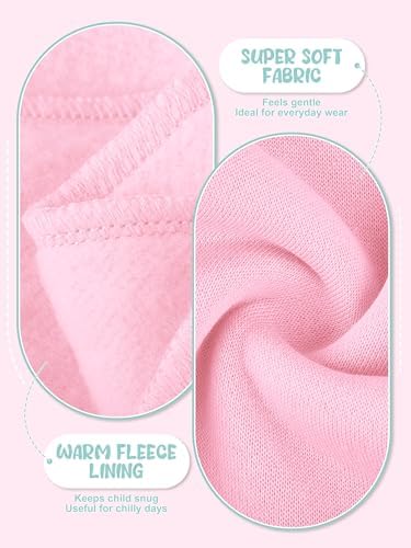 Resinta Girls Fleece Lined Jogger Sweatpants