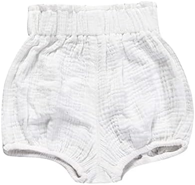 5-Piece EISHOW Baby Cotton Linen Blend Stripe Harem Shorts