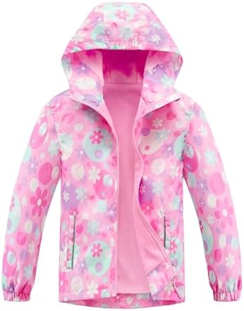 M2C Boys Girls Spring Rain Jacket