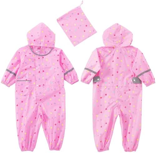 Fewlby toddler rain jacket waterproof