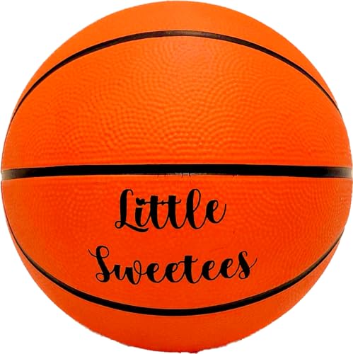 Half Way To First 6-Month Basketball Half-Days Bodysuit Outfit Set