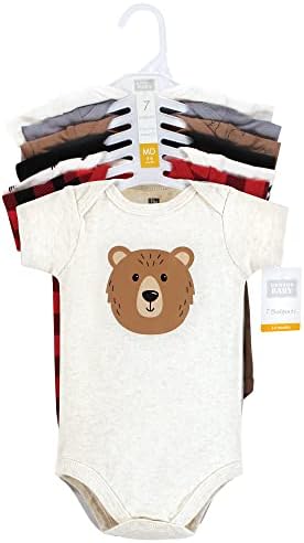 Hudson Baby Soft Cotton Bodysuits 18-24 Months