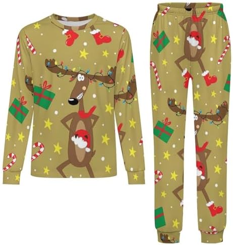 Cute Christmas Cats Thermal Underwear for Kids