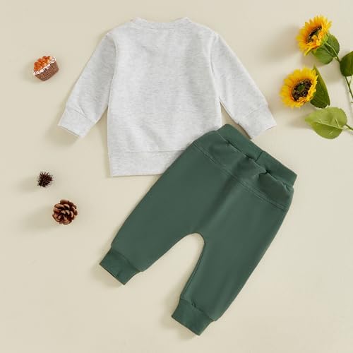 Warm Cozy Tractor Fit Jogger Pants for Baby Boys